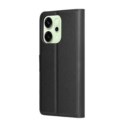 Funda para Oppo Reno14, Techsuit, Leather Folio, Negra