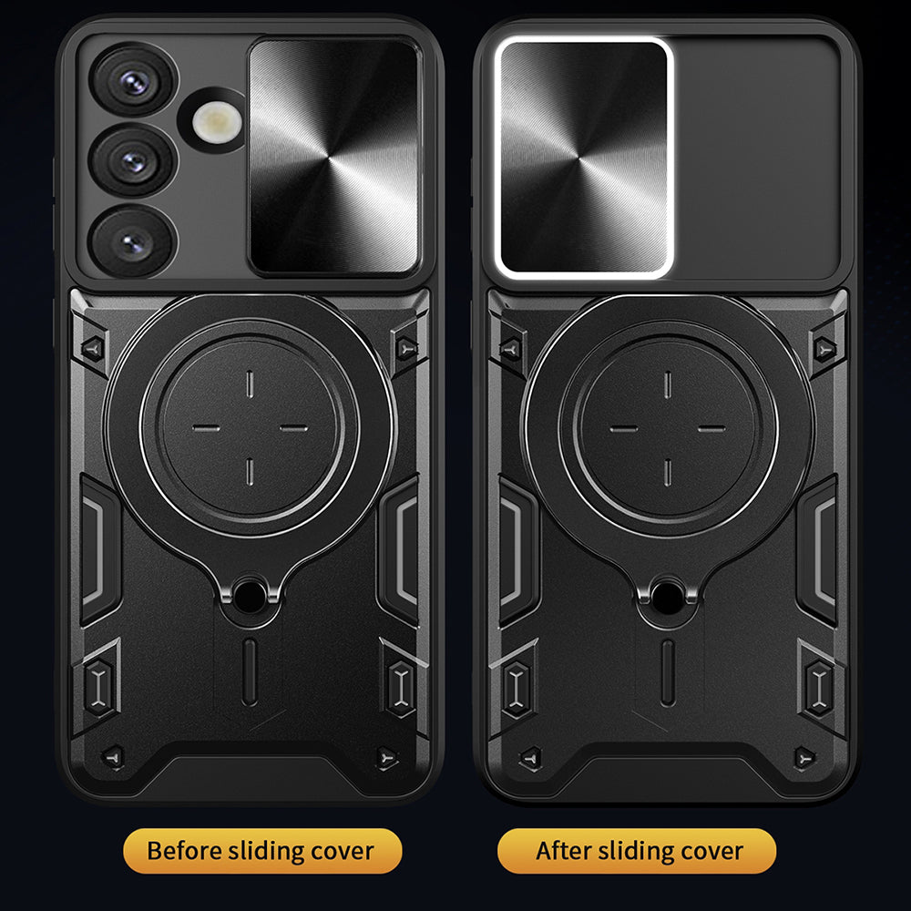 Funda para Oppo Reno15 FS / Reno15 F, Techsuit, CamGuard Pro, Negra