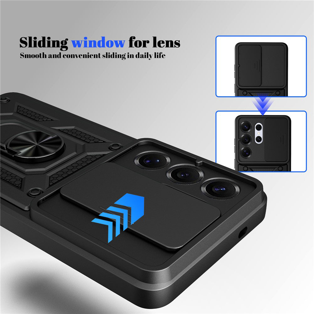 Funda para Oppo Reno15 FS / Reno15 F, Techsuit, CamShield, Negra