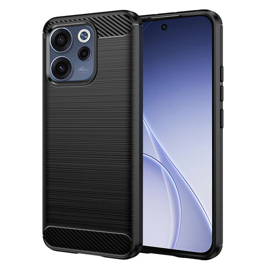 Funda para Oppo Reno15 FS / Reno15 F, Techsuit, Carbono, Negra