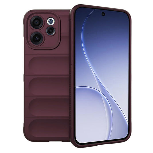 Funda para Oppo Reno15 FS / Reno15 F, Techsuit, Magic Shield, Granate