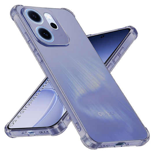 Funda para Oppo Reno15 FS / Reno15 F, Techsuit, Shockproof Clear, Negra