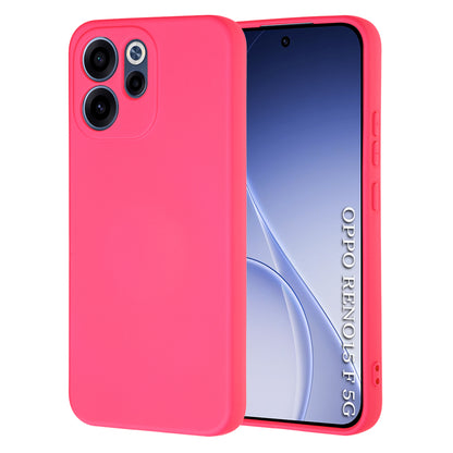 Funda para Oppo Reno15 FS / Reno15 F, Techsuit, SoftFlex, Rosa Oscuro