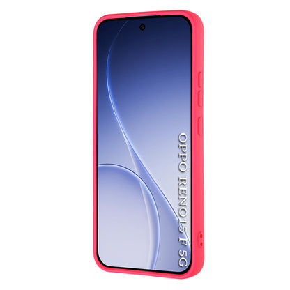 Funda para Oppo Reno15 FS / Reno15 F, Techsuit, SoftFlex, Rosa Oscuro