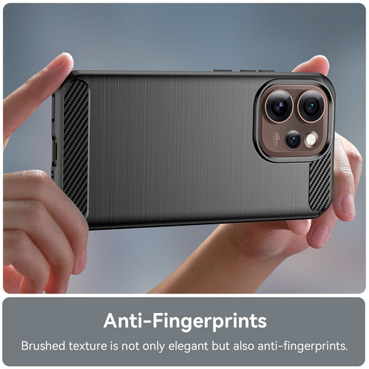 Funda para Oppo Reno15 Pro Max, Techsuit, Carbono, Negra