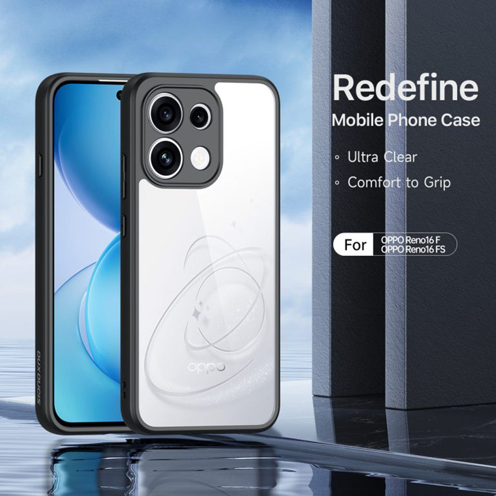 Funda para Oppo Reno16 F / Reno16 FS, DUX DUCIS, Aimo, Negra