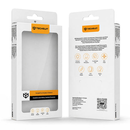 Funda para Oppo Reno16 F / Reno16 FS, Techsuit, CamGuard Pro, Rosa Dorado