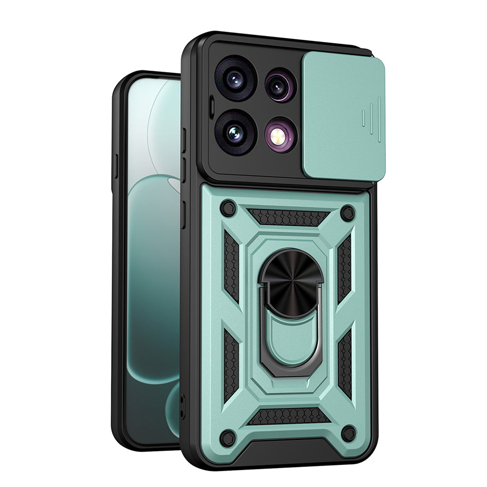 Funda para Oppo Reno16 F / Reno16 FS, Techsuit, CamShield, Verde