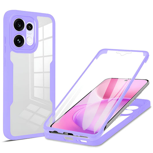 Funda para Oppo Reno16 F / Reno16 FS, Techsuit, ColorVerse 360, Morado