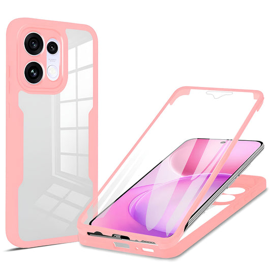 Funda para Oppo Reno16 F / Reno16 FS, Techsuit, ColorVerse 360, Rosa