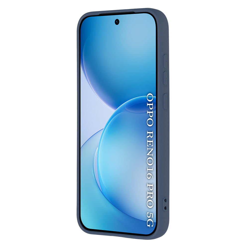 Funda para Oppo Reno16 Pro, Techsuit, SoftFlex, Azul marino