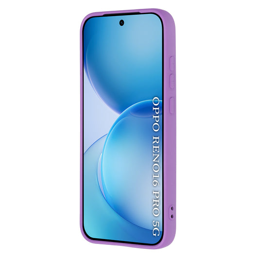 Funda para Oppo Reno16 Pro, Techsuit, SoftFlex, Morado