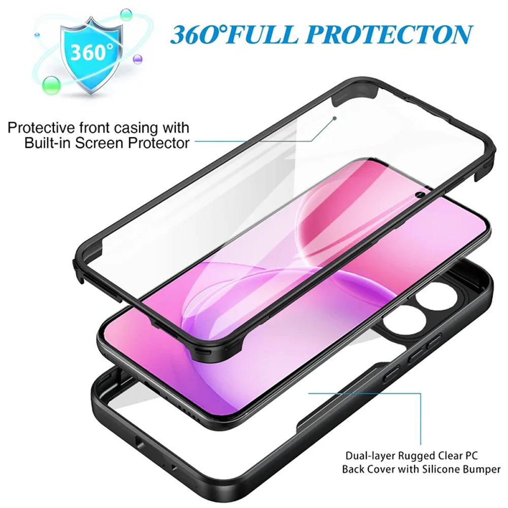 Funda para Oppo Reno16 / Reno16 Pro, Techsuit, ColorVerse 360, Azul