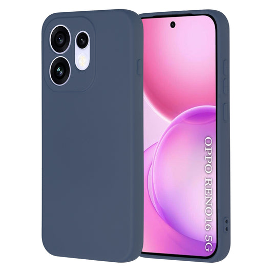 Funda para Oppo Reno16, Techsuit, SoftFlex, Azul marino