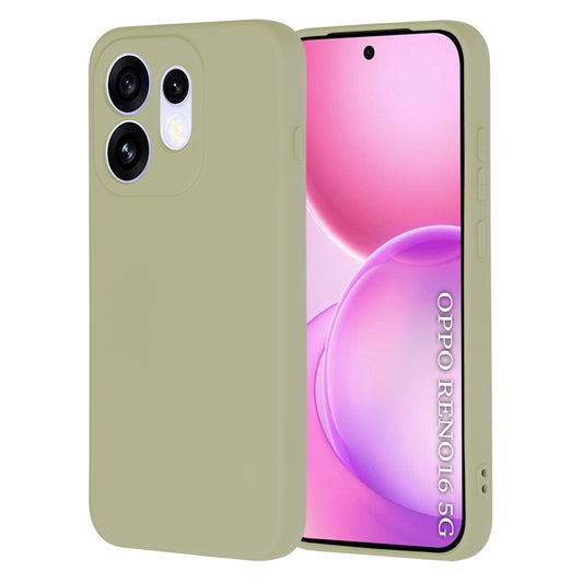 Funda para Oppo Reno16, Techsuit, SoftFlex, Matcha