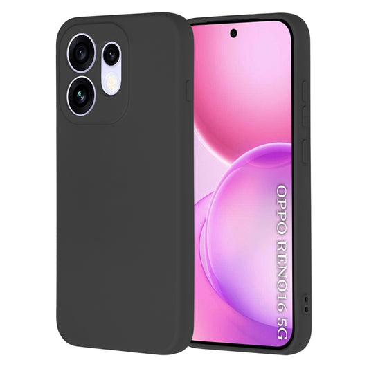 Funda para Oppo Reno16, Techsuit, SoftFlex, Negra