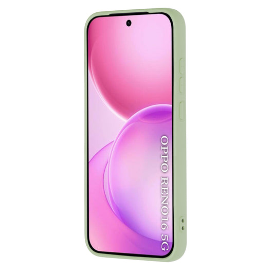 Funda para Oppo Reno16, Techsuit, SoftFlex, Verde Claro