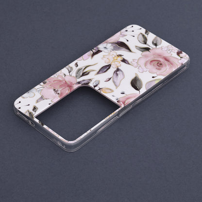 Funda para Oppo Reno8 Pro, Techsuit, Marble, Blanca