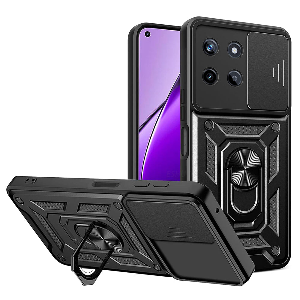 Funda para Realme 11 4G, Techsuit, CamShield, Negra