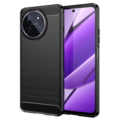 Funda para Realme 11 4G, Techsuit, Carbono, Negra