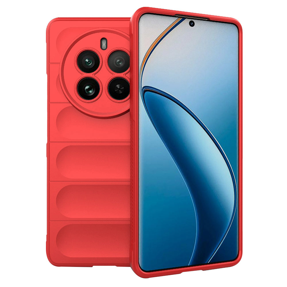 Funda para Realme 12 Pro / 12 Pro+, Techsuit, Magic Shield, Roja