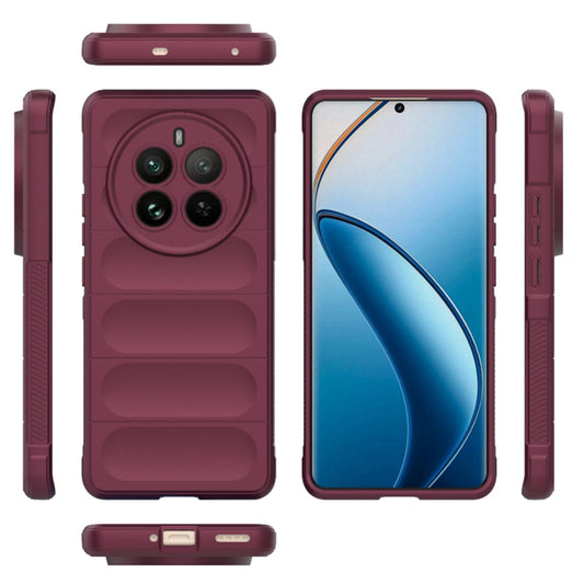 Funda para Realme 12 Pro / 12 Pro+, Techsuit, Magic Shield, Vino