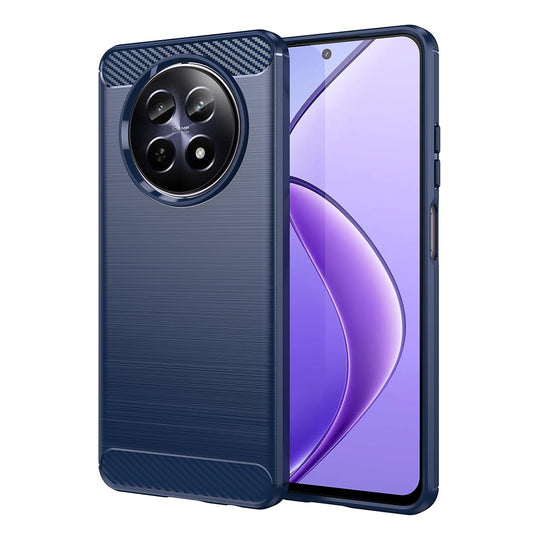 Funda para Realme 12, Techsuit, Carbono, Azul