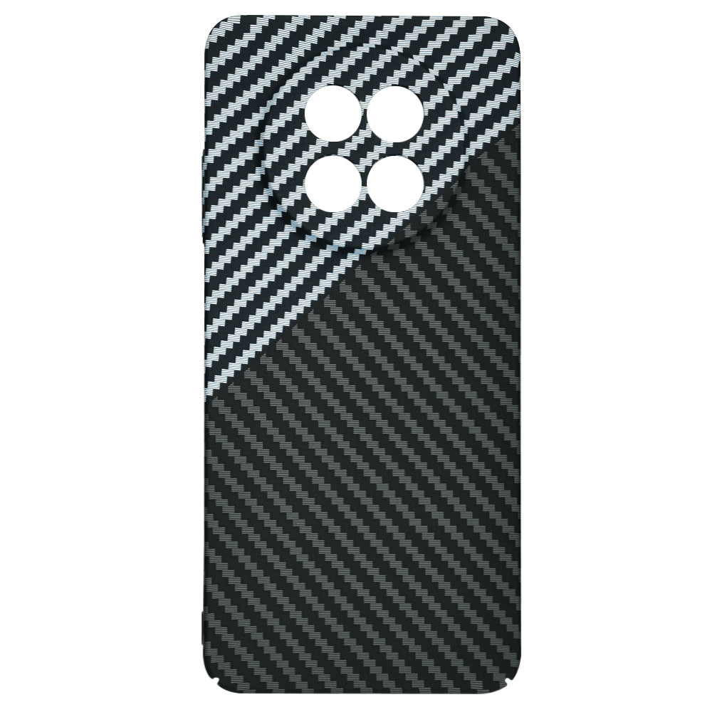 Funda para Realme 12x / 12, Techsuit, Carbonite FiberShell, Negra Gris