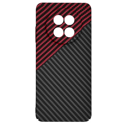 Funda para Realme 12x / 12, Techsuit, Carbonite FiberShell, Negra Roja