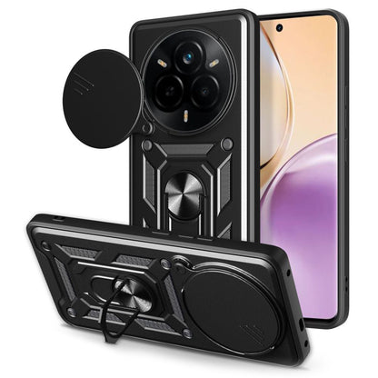 Funda para Realme 14 Pro, Techsuit, CamShield, Negra