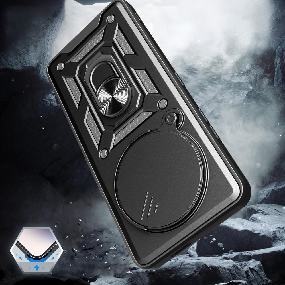 Funda para Realme 14 Pro, Techsuit, CamShield, Negra