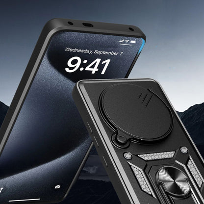 Funda para Realme 14 Pro, Techsuit, CamShield, Negra