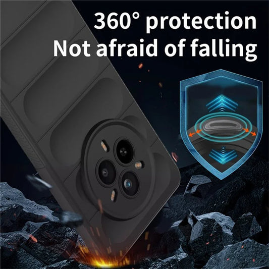 Funda para Realme 14 Pro, Techsuit, Magic Shield, Negra