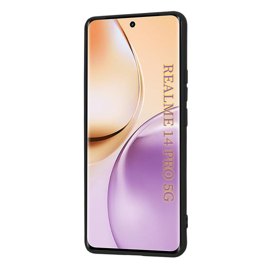Funda para Realme 14 Pro, Techsuit, SoftFlex, Negra
