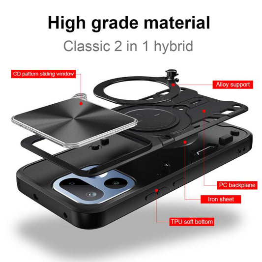 Funda para Realme 16 Pro+, Techsuit, CamGuard Pro, Negra