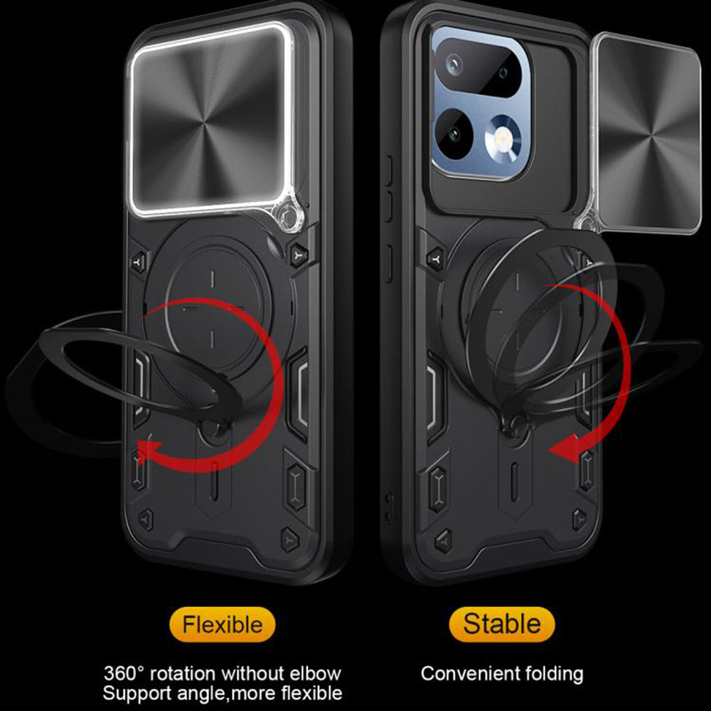 Funda para Realme 16 Pro+, Techsuit, CamGuard Pro, Negra