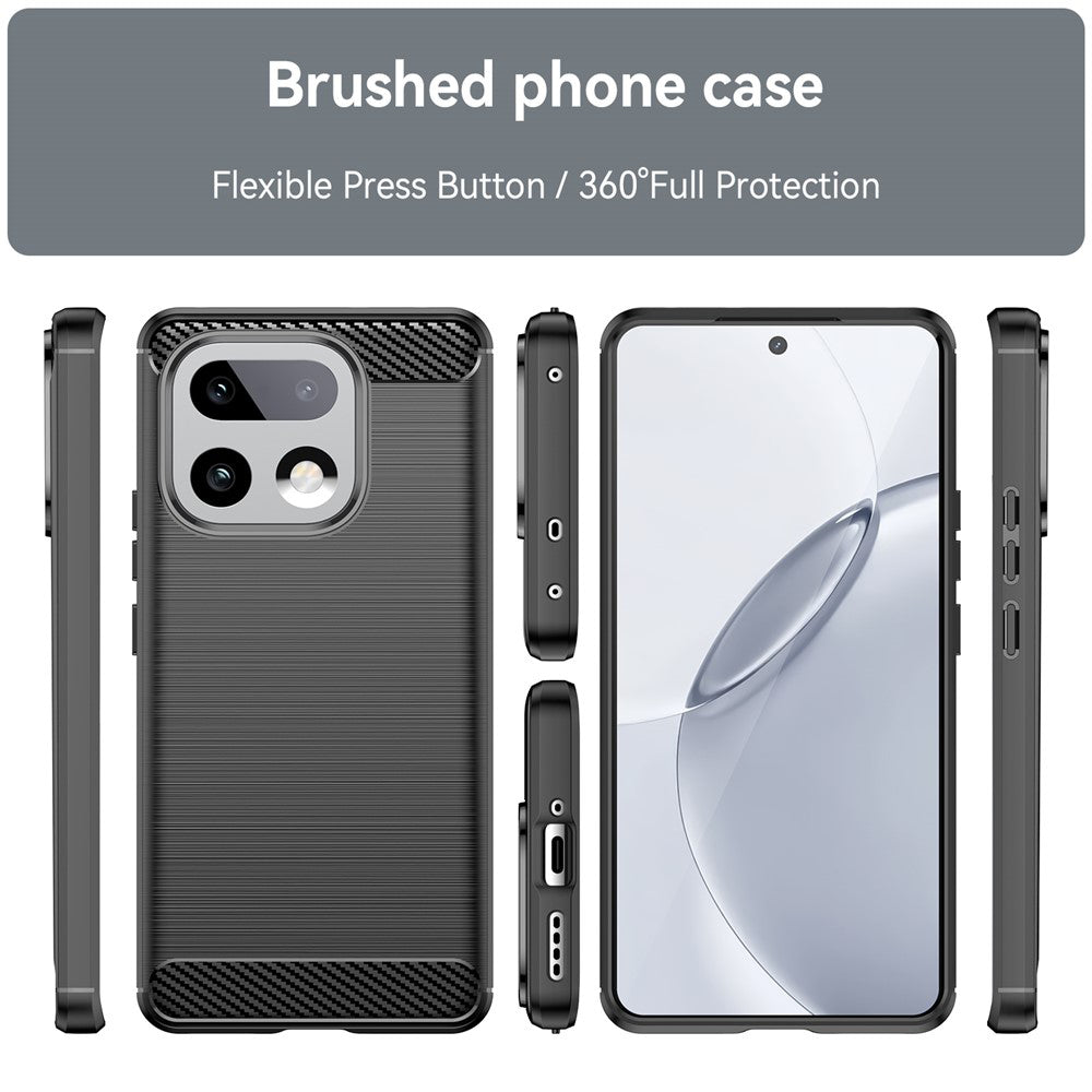 Funda para Realme 16 Pro+, Techsuit, Carbono, Negra