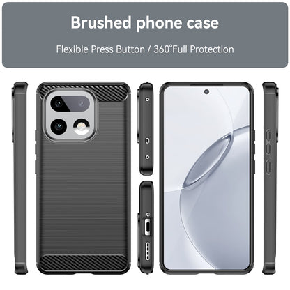 Funda para Realme 16 Pro+, Techsuit, Carbono, Negra