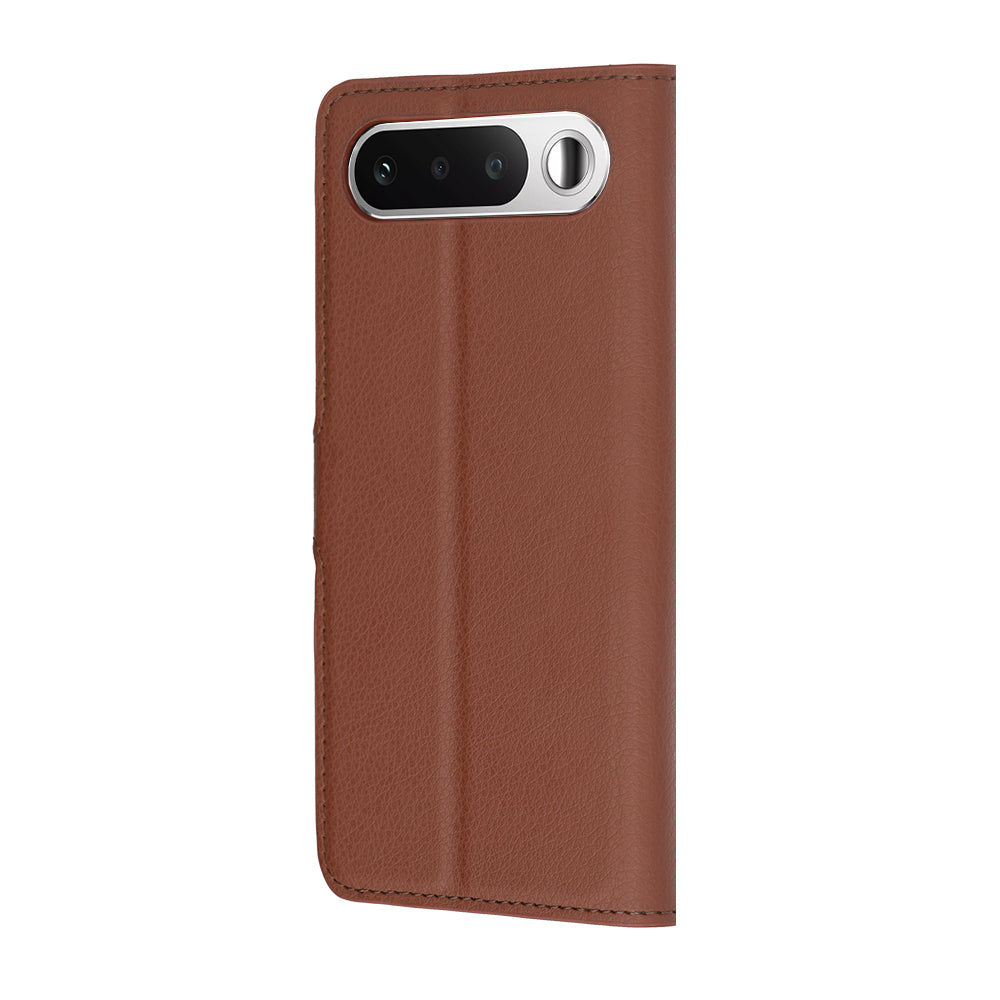 Funda para Realme 16, Techsuit, Leather Folio, Marrón