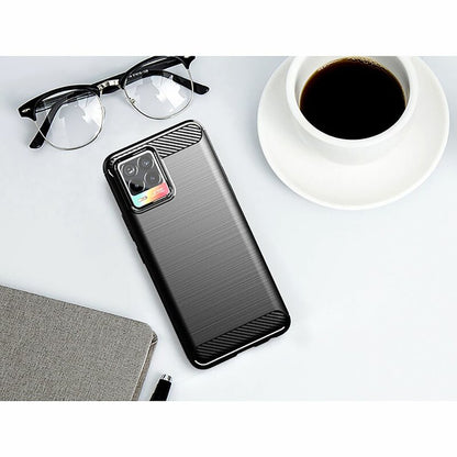 Funda para Realme 8 Pro / 8, Techsuit, Carbono, Negra