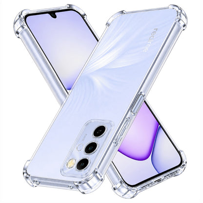 Funda para Realme C100 5G, Techsuit, Antigolpes Transparente, Transparente