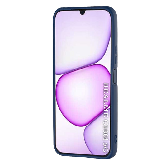 Funda para Realme C100 5G, Techsuit, SoftFlex, Azul marino