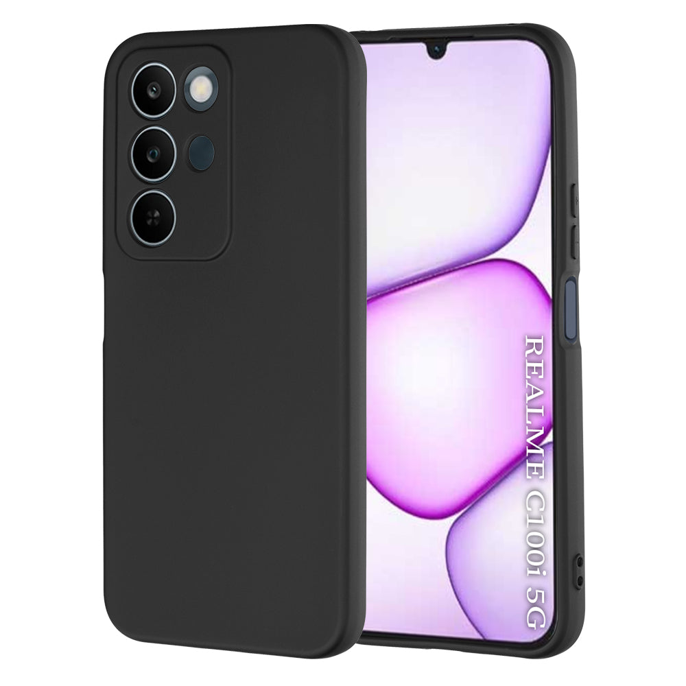 Funda para Realme C100 5G, Techsuit, SoftFlex, Negra