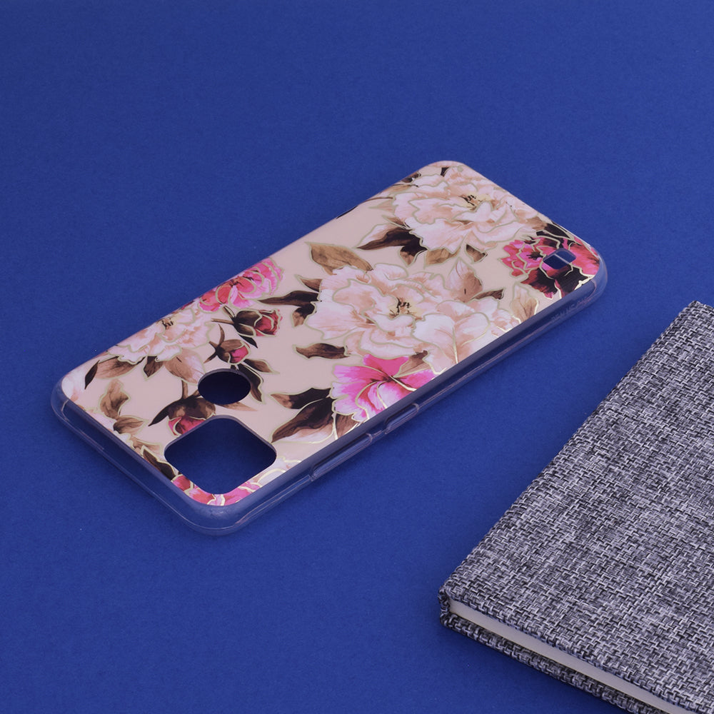 Funda para Realme C21Y / C25Y, Techsuit, Marble, Beige