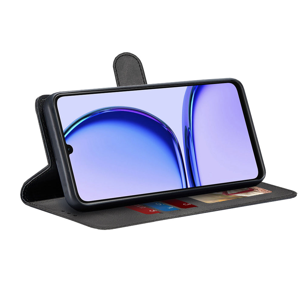 Funda para Realme C53, Techsuit, Diary Book, Negra