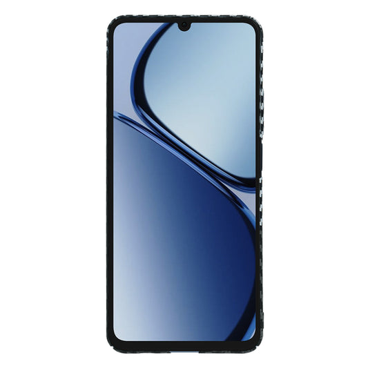 Funda para Realme C63 / C61, Techsuit, Carbonite FiberShell, Negra Gris