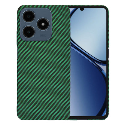 Funda para Realme C63 / C61, Techsuit, Carbonite FiberShell, Verde