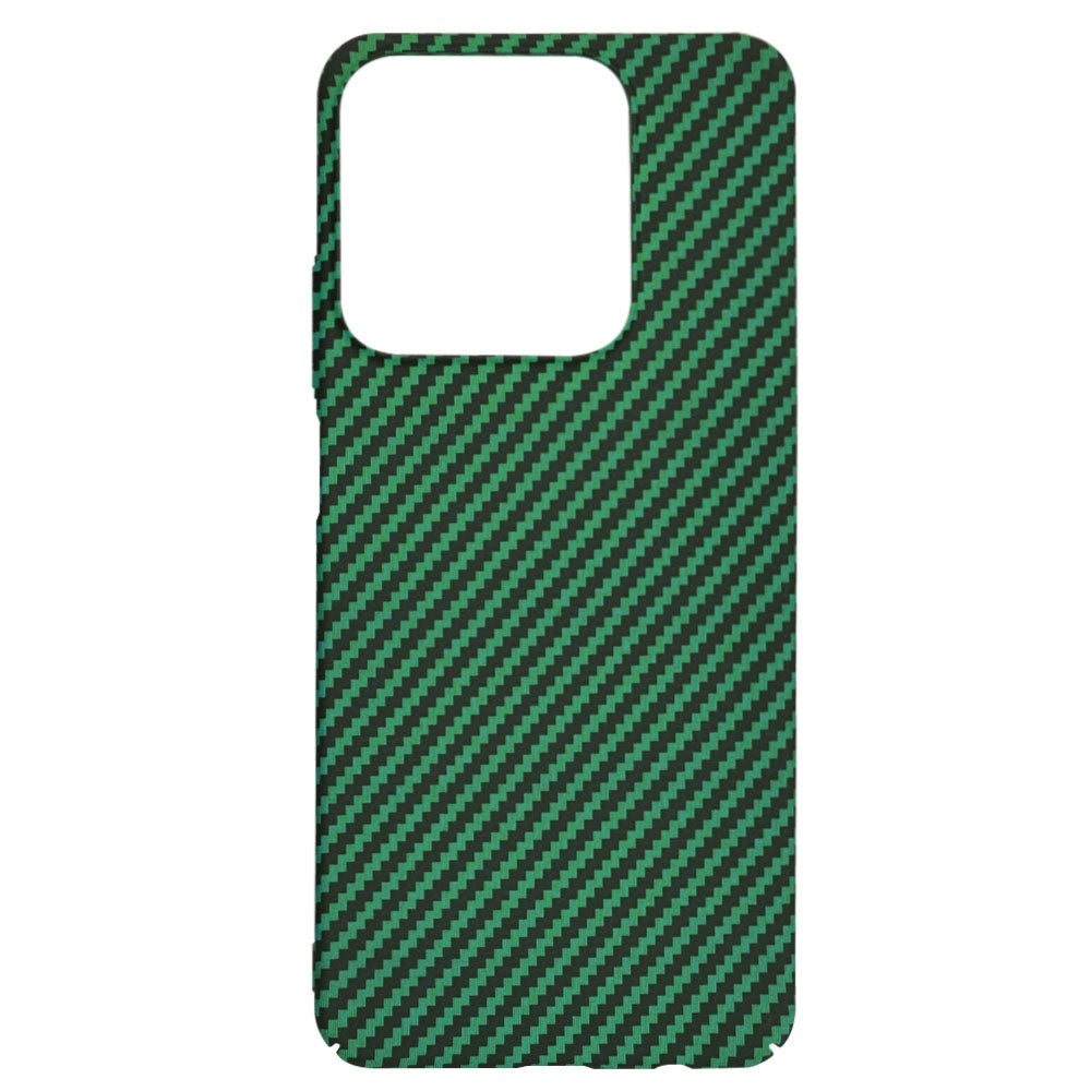 Funda para Realme C63 / C61, Techsuit, Carbonite FiberShell, Verde