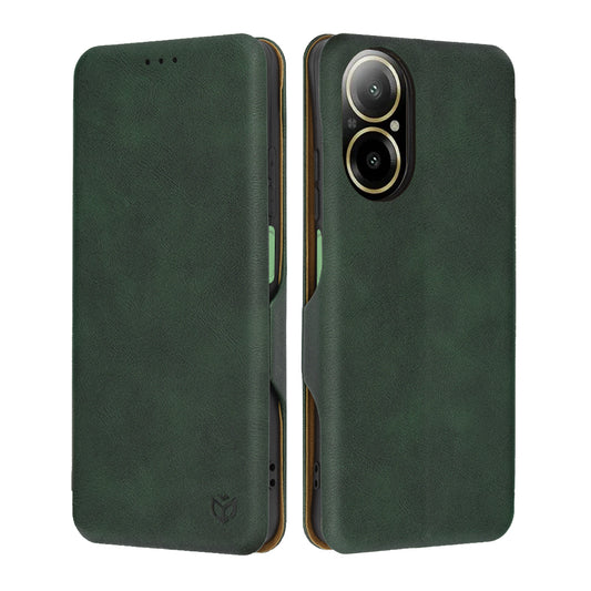 Funda para Realme C67 4G, Techsuit, Safe Wallet Plus, Verde