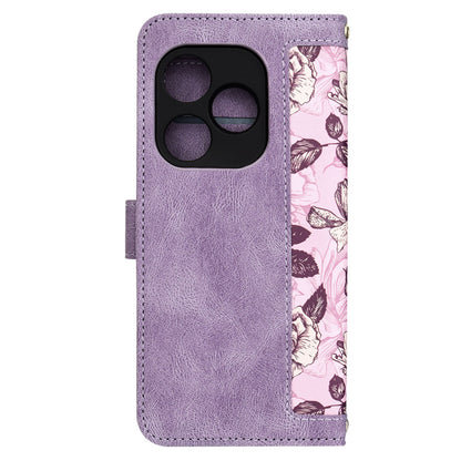 Funda para Realme GT 6T / GT 6, Techsuit, FlipCraft, Morado